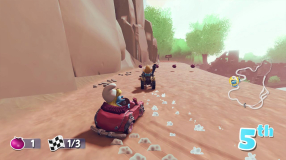 Screenshot på Smurfs Kart