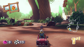 Screenshot på Smurfs Kart