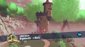 Screenshot på Smurfs Kart