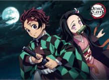 Screenshot på Demon Slayer Kimetsu no Yaiba  Character Group & Duo Posters 2-Pack (52*38cm)
