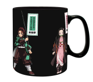 Screenshot på Demon Slayer Kimetsu no Yaiba Main Characters Heat Change Ceramic Mug