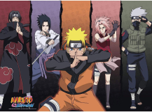 Screenshot på Naruto Shippuden Group Posters 2-Pack (52*38cm)