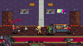 Screenshot på Double Dragon Gaiden - Rise of the Dragons