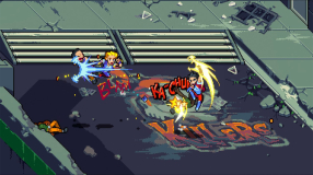 Screenshot på Double Dragon Gaiden - Rise of the Dragons