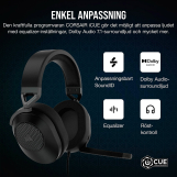 Screenshot på Corsair HS65 Surround Stereo Gaming Headset with 7.1 Surround Sound Carbon