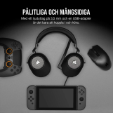 Screenshot på Corsair HS65 Surround Stereo Gaming Headset with 7.1 Surround Sound Carbon