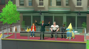 Screenshot på Detective Pikachu Returns (inkl. Detective Pin)