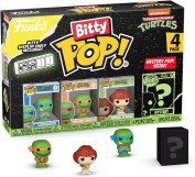 Screenshot på Bitty Pop! TMNT Series 1 - Leonardo, Michelangelo, April O'Neil + Mystery Mini Figur