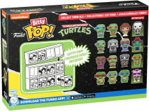 Screenshot på Bitty Pop! TMNT Series 1 - Leonardo, Michelangelo, April O'Neil + Mystery Mini Figur