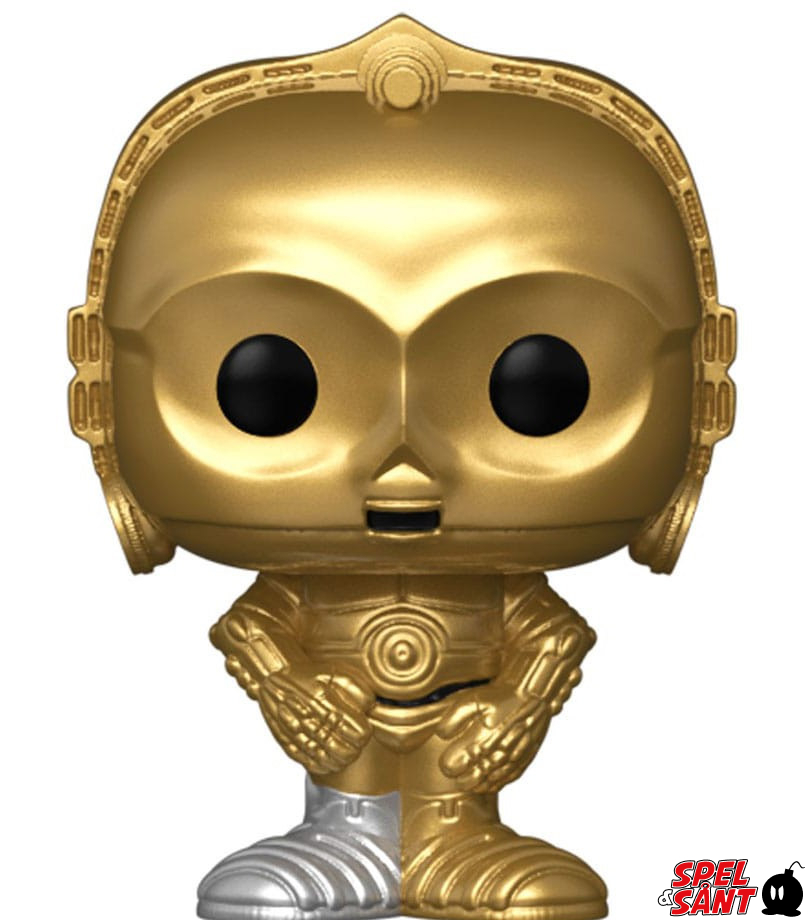 Funko Bitty POP! Star Wars - Princess Leia™, R2-D2™, C-3PO™ and A Surprise Mystery Mini Figure - 0.9 Inch (2.2 Cm) Collectable - Stackable Display Funko Bitty POP! Star Wars - Princess Leia™, R2-D2™, C-3PO™ and A Surprise Mystery Mini Figure - 0.9 Inch (2.2 Cm) Collectable - Stackable Display