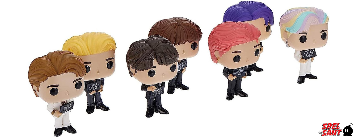 Funko Pop! BTS - BTS Butter - 7-Pack