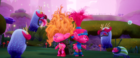 Screenshot på Dreamworks Trolls Remix Rescue