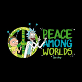Screenshot på Rick And Morty - Peace Among Worlds T-Shirt Black (Medium)