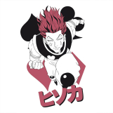 Screenshot på Hunter X Hunter Hisoka T-Shirt Vit (Medium)