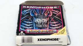 Screenshot på Xenophobe (Atari Lynx)