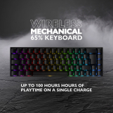 Screenshot på Deltaco Gaming DK440R 65% Mechanical RGB Wireless Gaming Keyboard Svart