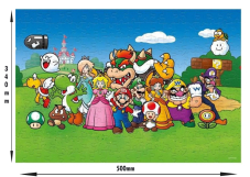 Screenshot på Super Mario Mario and Friends Pussel (500 bitar)