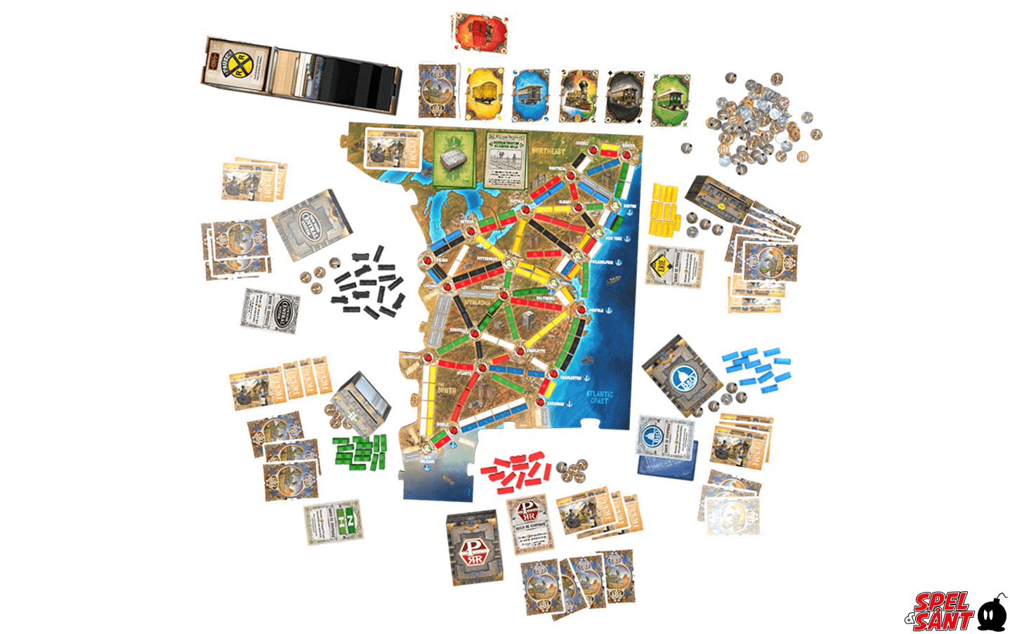 Ticket to Ride Legacy: Legends of the West