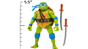 Screenshot på Teenage Mutant Ninja Turtles Mutant Mayhem Ninja Shouts Figure - Leonardo