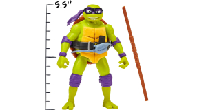Screenshot på Teenage Mutant Ninja Turtles Mutant Mayhem Ninja Shouts Figure - Donatello