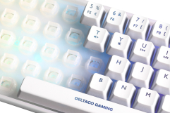 Screenshot på Deltaco Gaming WK70 60% Layout Membrane Gaming Keyboard Vit