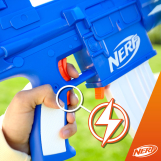 Screenshot på NERF Fortnite Blue Shock Blaster (Demo Exemplar)