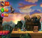 Screenshot på Donkey Kong Country Returns 3D (Amerikansk/Kanadensisk Version)