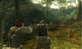 Screenshot på Metal Gear Solid Snake Eater 3D (Amerikansk/Kanadensisk Version)
