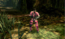 Screenshot på Metal Gear Solid Snake Eater 3D (Amerikansk/Kanadensisk Version)
