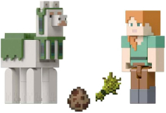 Screenshot på Minecraft  Alex and Llama