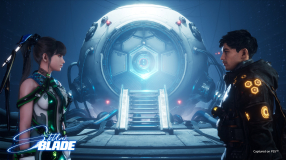 Screenshot på Stellar Blade (inkl. Förbokningserbjudande)