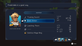 Screenshot på Sea of Stars