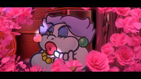 Screenshot på Paper Mario The Thousand-Year Door (Bergsala UK4)