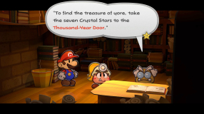Screenshot på Paper Mario The Thousand-Year Door (Bergsala UK4)