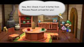 Screenshot på Paper Mario The Thousand-Year Door (Bergsala UK4)