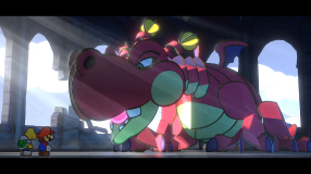 Screenshot på Paper Mario The Thousand-Year Door (Bergsala UK4)