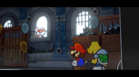 Screenshot på Paper Mario The Thousand-Year Door (Bergsala UK4)