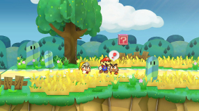Screenshot på Paper Mario The Thousand-Year Door (Bergsala UK4)