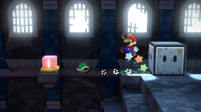 Screenshot på Paper Mario The Thousand-Year Door (Bergsala UK4)