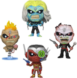 Screenshot på Pop! Iron Maiden Eddie (Glows in the Dark) 4-Pack Vinyl Figures Special Edition