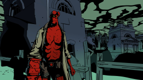 Screenshot på Mike Mignolias Hellboy - Web of Wyrd Collectors Edition