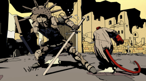 Screenshot på Mike Mignolias Hellboy - Web of Wyrd Collectors Edition