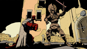 Screenshot på Mike Mignolias Hellboy - Web of Wyrd Collectors Edition