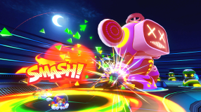 Screenshot på Super Monkey Ball Banana Rumble (inkl. Notebook)