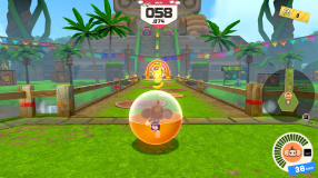 Screenshot på Super Monkey Ball Banana Rumble (inkl. Notebook)