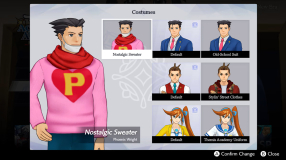 Screenshot på Apollo Justice Ace Attorney Trilogy (Asiatisk Version)