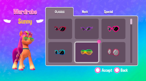 Screenshot på My Little Pony A Zephyr Heights Mystery