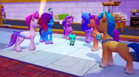 Screenshot på My Little Pony A Zephyr Heights Mystery