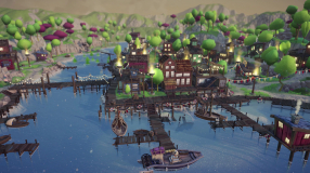 Screenshot på Whisker Waters