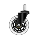 Screenshot på Deltaco Gaming 3 Inch Rubber Wheels Black (5-Pack)